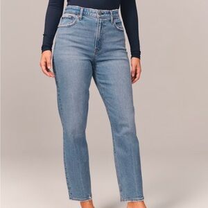 Abercrombie Curve Love High Rise Mom Jean